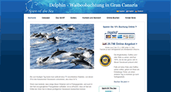 Desktop Screenshot of dolphinwhale.de