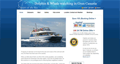 Desktop Screenshot of dolphinwhale.co.uk